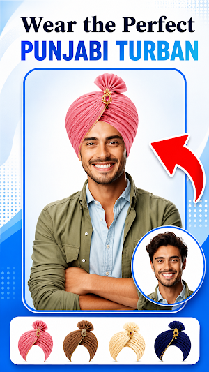 Punjabi Turban Editor Screenshot 1