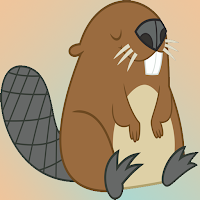 Falling beaver