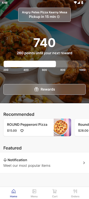 Angry Petes Pizza Screenshot 0