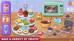 Kitchen Set Cooking Chef Bake Screenshot 1