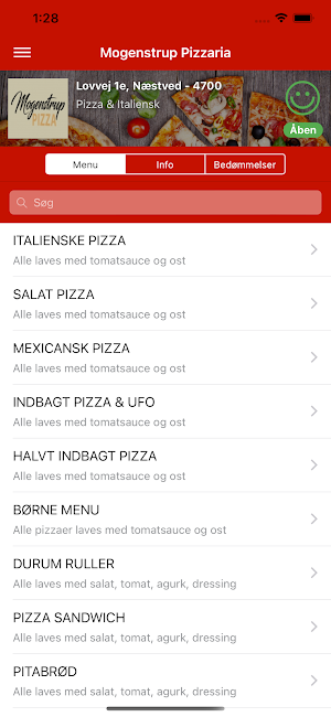 Mogenstrup Pizzaria Screenshot 0