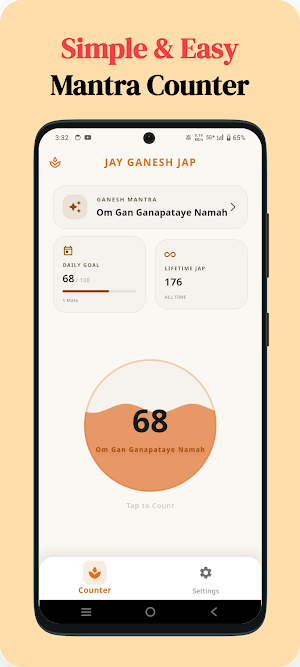 Shree Ganesh Jap-Smart Counter Screenshot 2