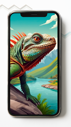 Iguana HD Wallpapers Screenshot 0