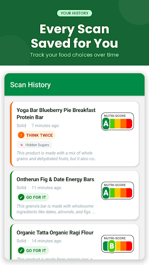 Nutri Snap: Food Label Scanner Screenshot 2