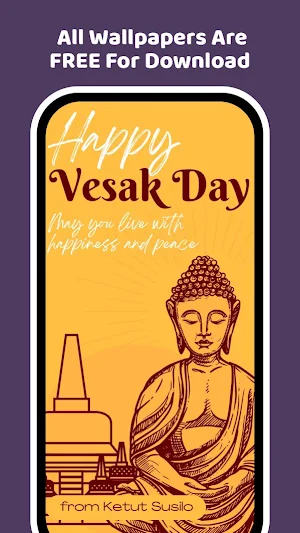 Wesak Day Wallpaper Collection Screenshot 2