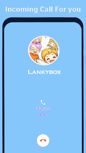 Lankybox Fake Video Call Screenshot 1