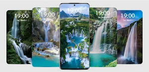 Waterfall Live Wallpaper Screenshot 0