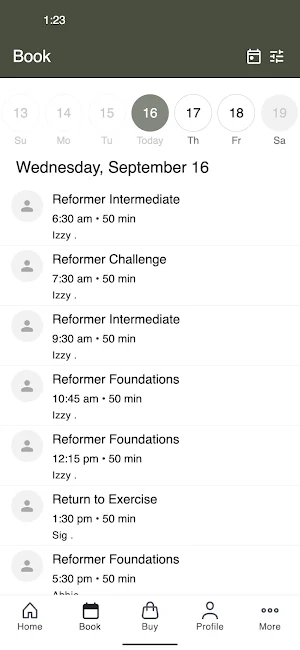 Bank Pilates Screenshot 1