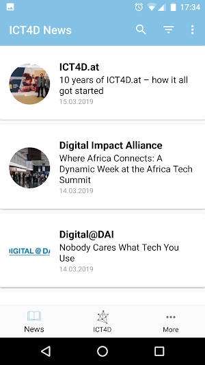 ICT4D News Screenshot 0