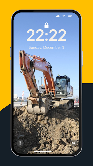 Excavator Wallpaper 4K Screenshot 2