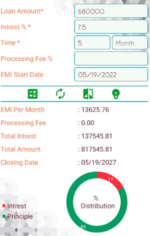 Financial Calculator-Converter Screenshot 1