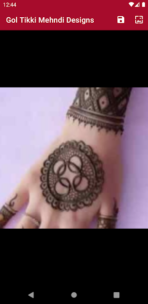 Gol Tikki Mehndi Designs Screenshot 3