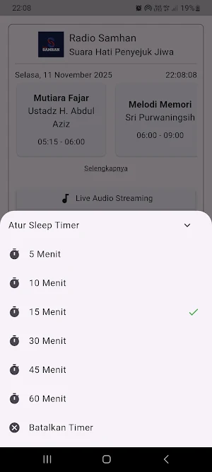 Radio Samhan Screenshot 1
