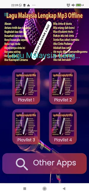 Lagu Malaysia Offline Full Screenshot 2