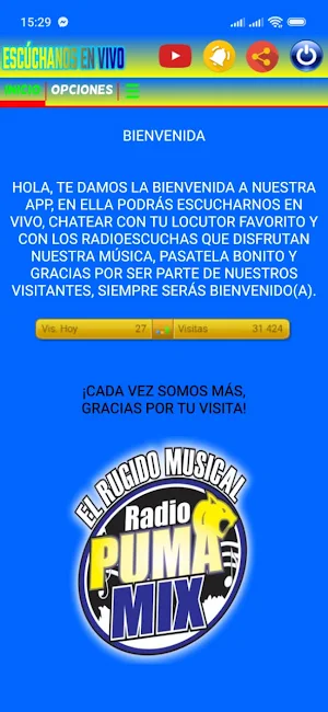 Radio PumaMix Screenshot 1