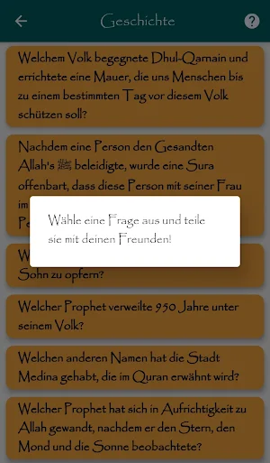 muslimquiz Screenshot 3