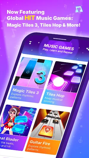 TapTune - Play to learn music Screenshot 2