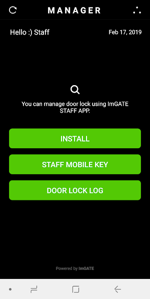 OVAL MMS Staff Screenshot 1
