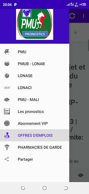 Pronostic pmu pmub, quinté resultat, gain, journal Screenshot 0