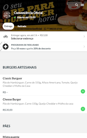 Conveniência Oficial Screenshot 0