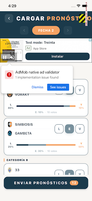 Prode Mundo Exa Screenshot 1