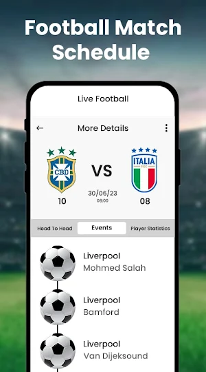 Live Football TV HD Streaming Screenshot 0
