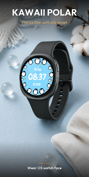 Kawaii Polar – Watch Face Screenshot 0