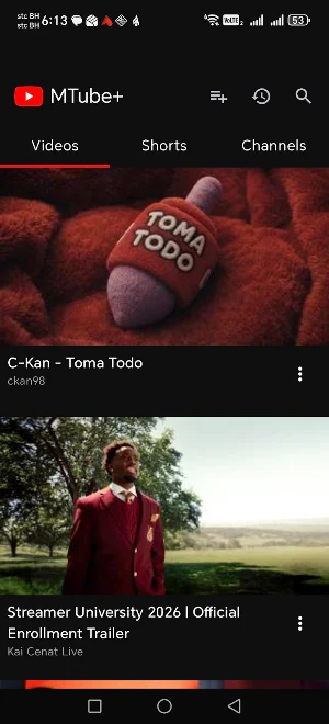 MTube+ Screenshot 1
