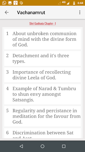 Vachanamrut Screenshot 2