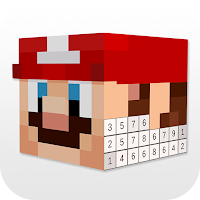Skin Draw 3d-Craft Miner Skin