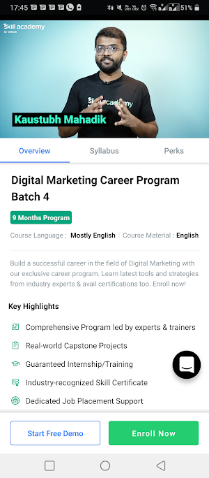 Digital Marketing Course Screenshot 0