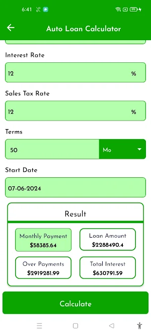 CashLoan - Finance Calculator Screenshot 2