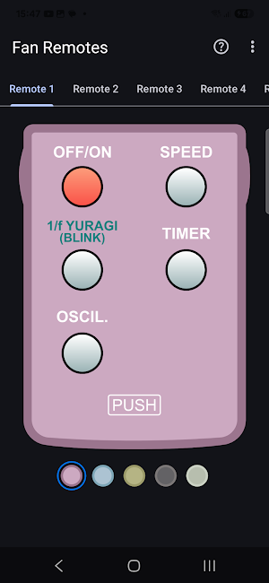 Fan Remote Control for KDK Screenshot 1