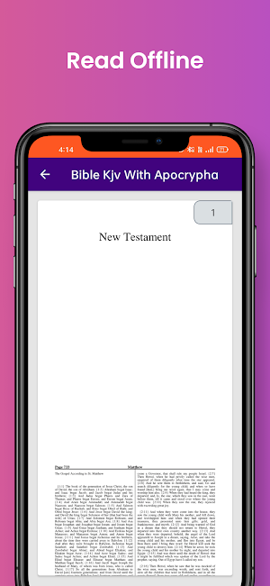 Bible Kjv With Apocrypha Screenshot 2