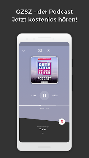 AUDIO NOW: App für Podcasts, Hörbücher & Audiothek Screenshot 0