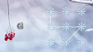 AppLock Live Theme Winter Screenshot 2