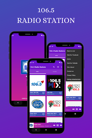 106.5 Radio Stations Online Screenshot 0