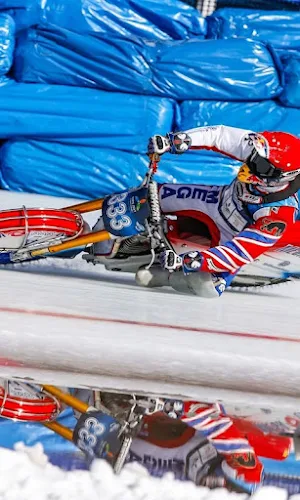 Ice Speedway Action Wallpapers Screenshot 1