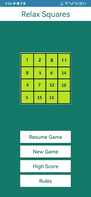 Relax Squares Screenshot 0