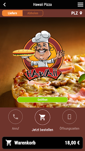 Hawaii Pizza Screenshot 0