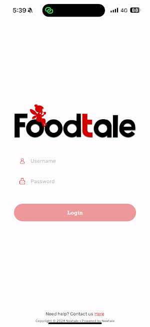 Foodtale Merchant Screenshot 0