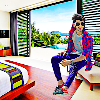 Interior photo editor frames