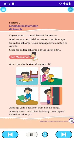 Kelas 2 Tema 8 Keselamatan di Rumah dan Perjalanan Screenshot 2