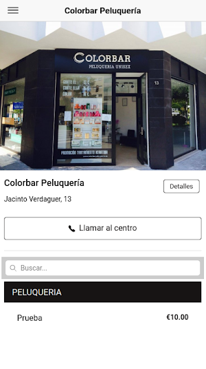 ColorBar Peluquería Screenshot 0