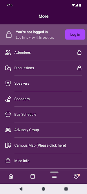 GMAC Conferences & Events Screenshot 2