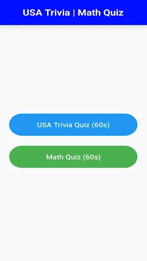USA Trivia and Math Quiz Screenshot 2