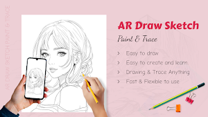 AR Draw Anime Sketch Screenshot 1