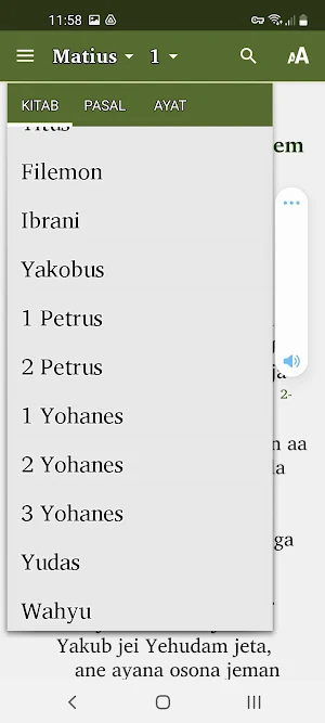 Alkitab Berik Screenshot 0