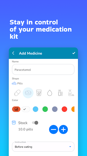Vihemba, Medication Reminder Screenshot 3