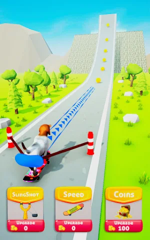 SlingShot Dog Stunts Game Screenshot 2